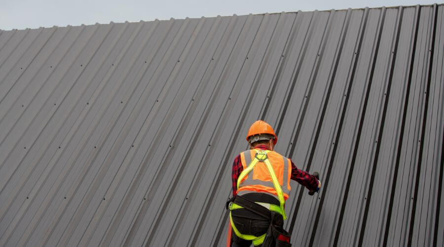 Professional metal roof installation services in Castlewood, SD